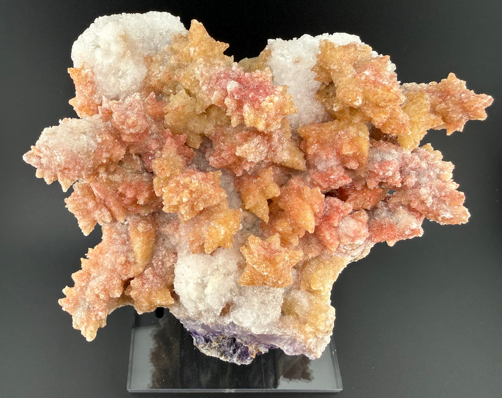 UV Reactive Calcite with Fluorite | Phosphorescent Specimen | Hubei, China