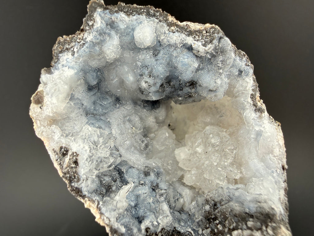 UV Reactive “Alien Agate” Geode | Hinged Display Specimen