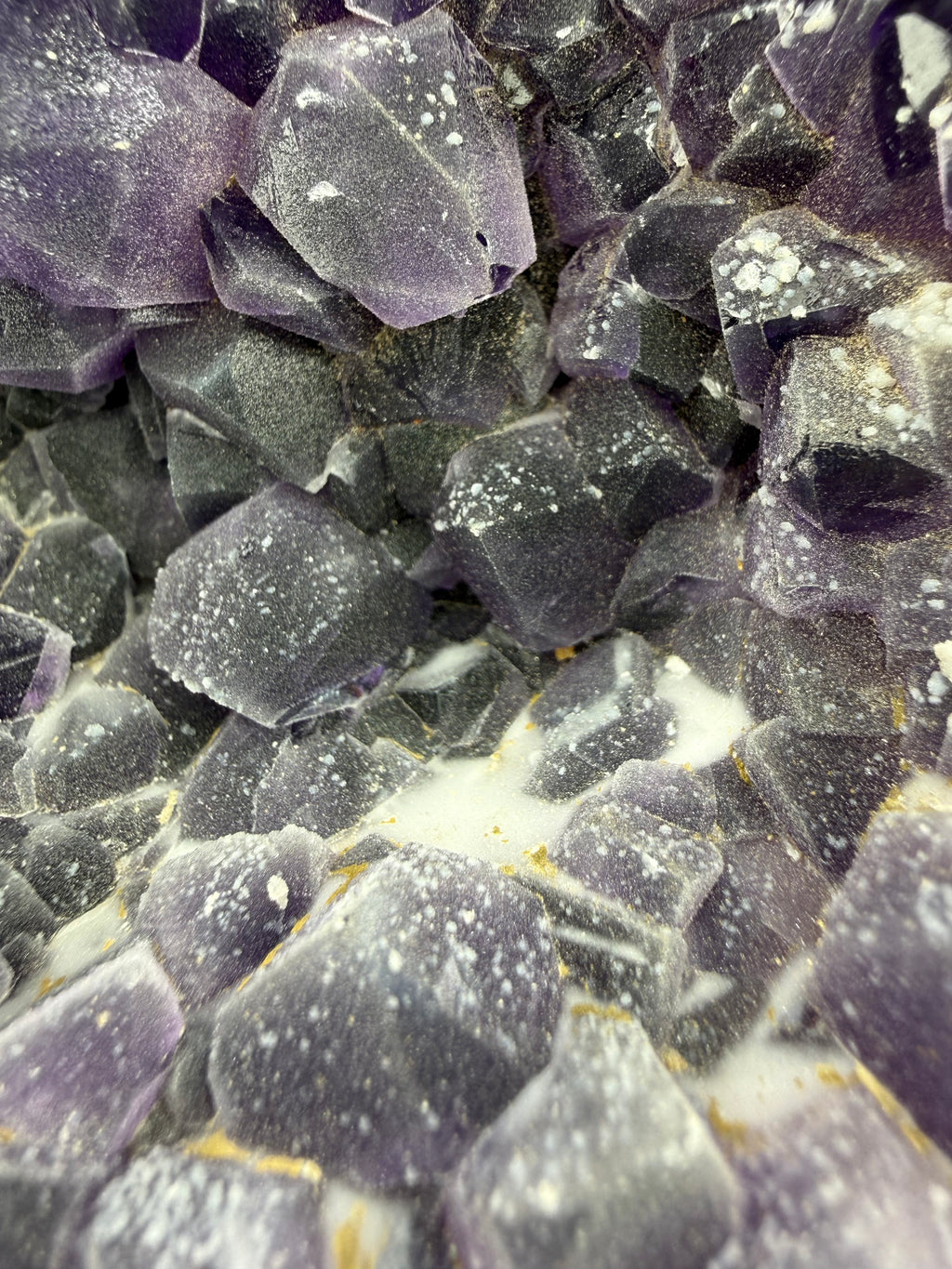 Frosted Amethyst Geode | Sculptural Volcanic Formation | Brazil