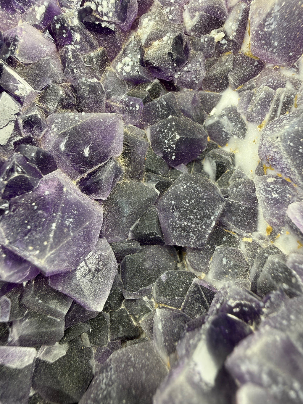 Frosted Amethyst Geode | Sculptural Volcanic Formation | Brazil
