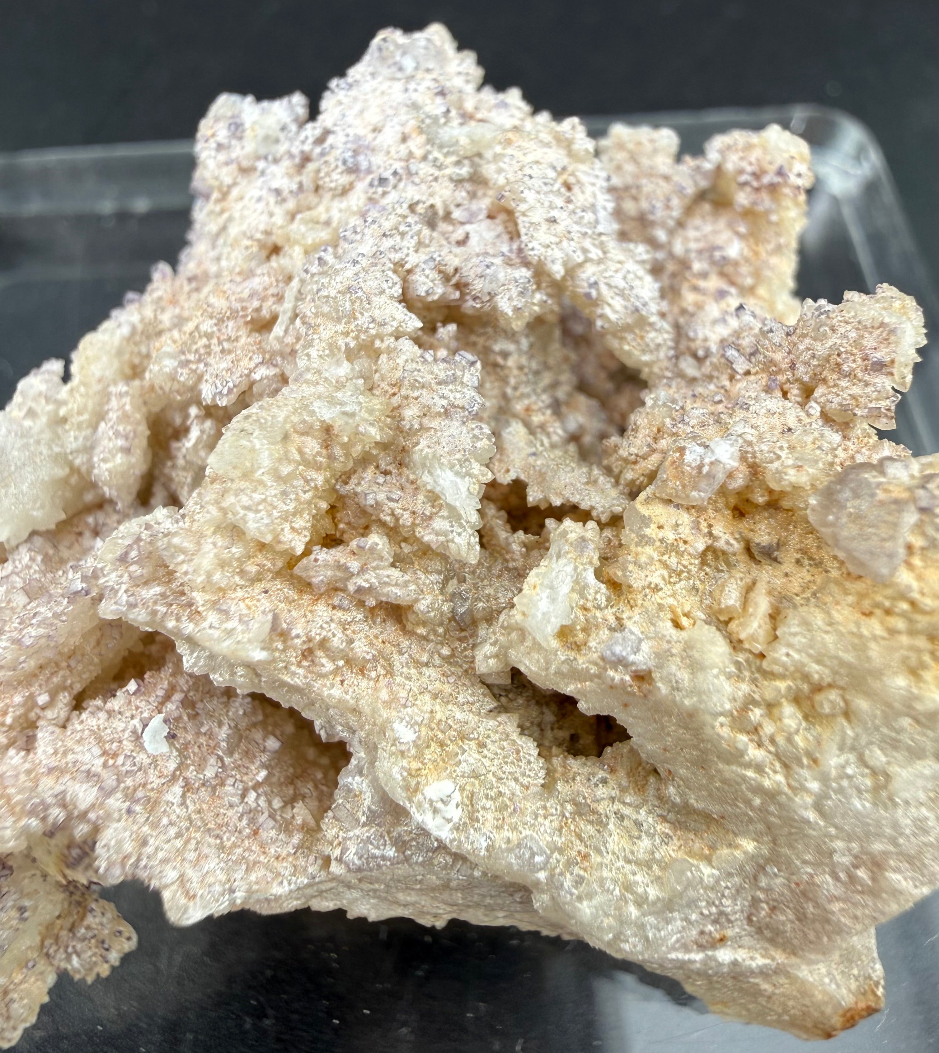 Fluorite on Calcite | UV Reactive Specimen | Hubei, China