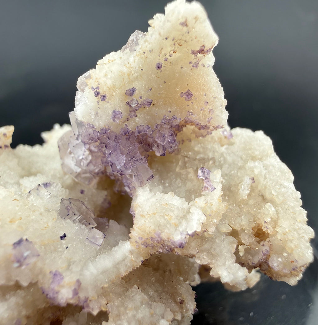 Fluorite on Calcite | UV Reactive Specimen | Hubei, China