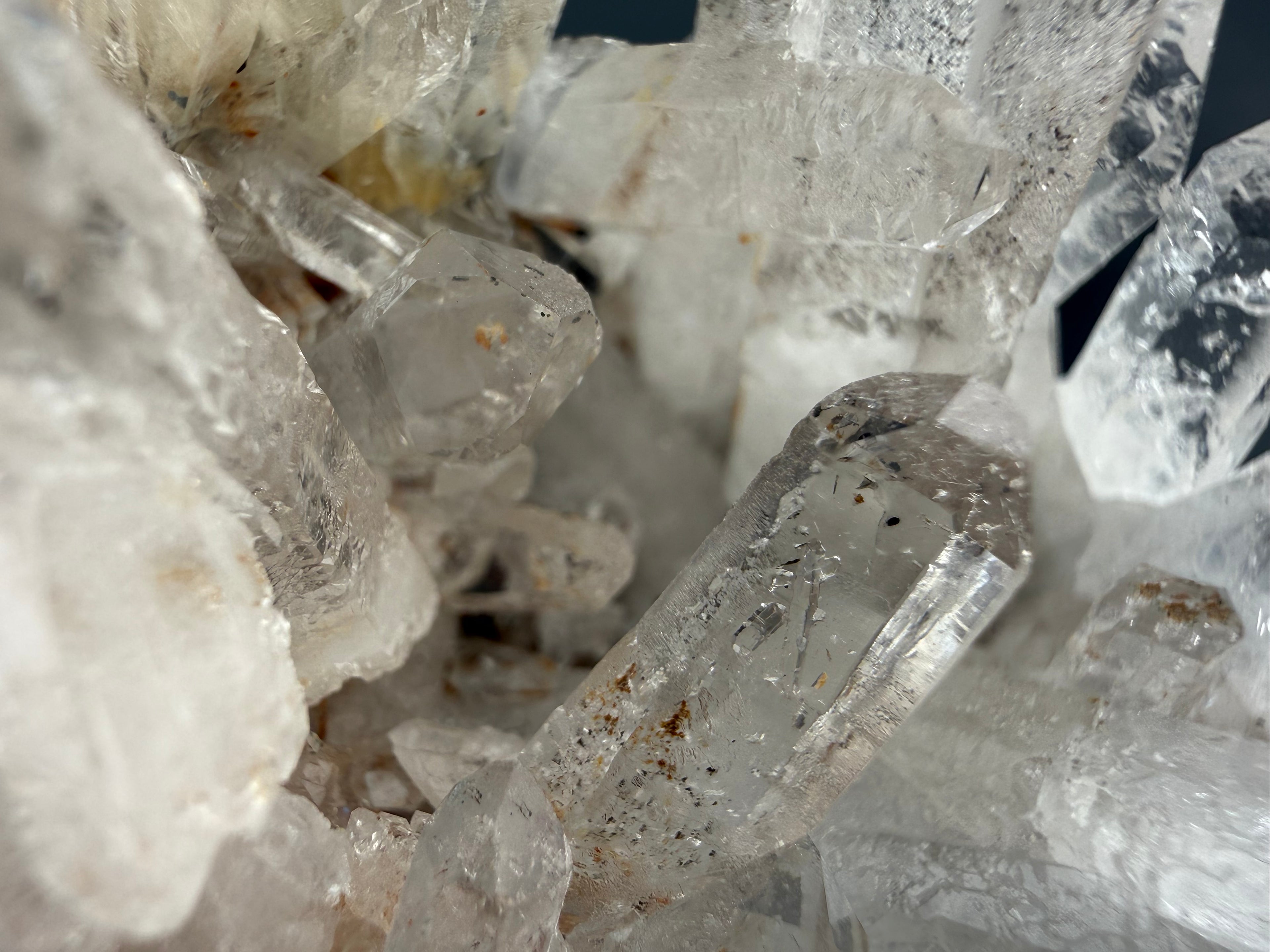 Quartz with Specular Hematite | Sculptural Hydrothermal Cluster | Inner Mongolia, China