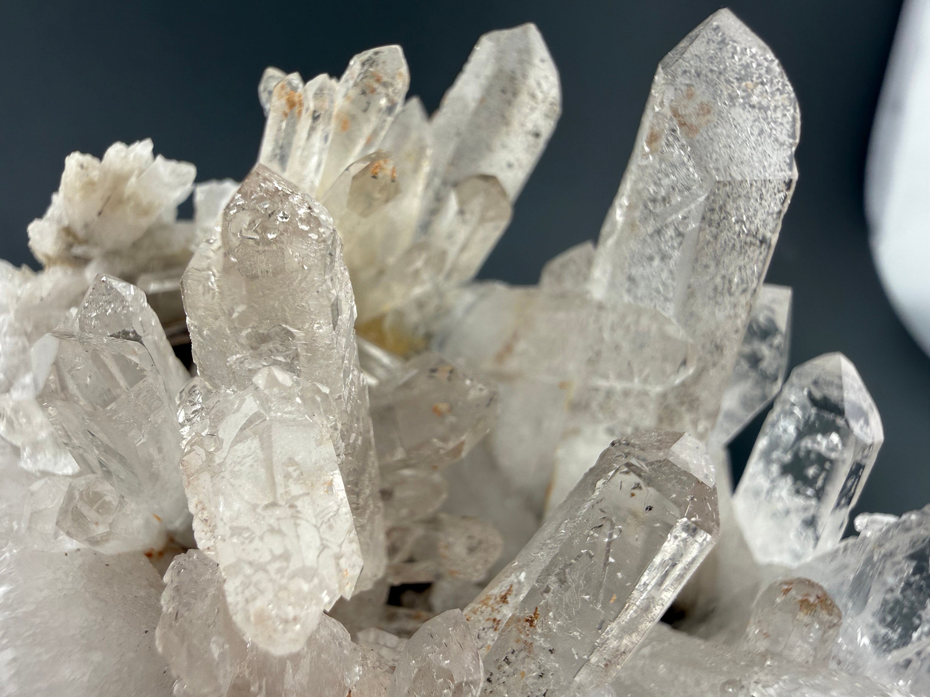 Quartz with Specular Hematite | Sculptural Hydrothermal Cluster | Inner Mongolia, China