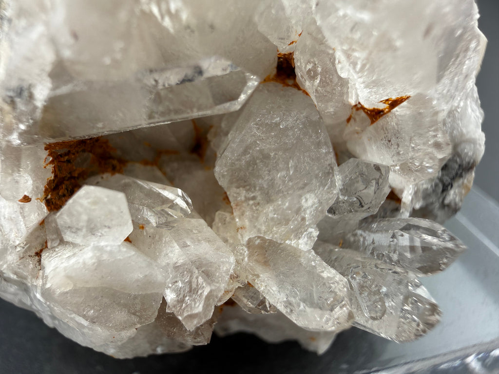 Quartz with Specular Hematite | Sculptural Hydrothermal Cluster | Inner Mongolia, China