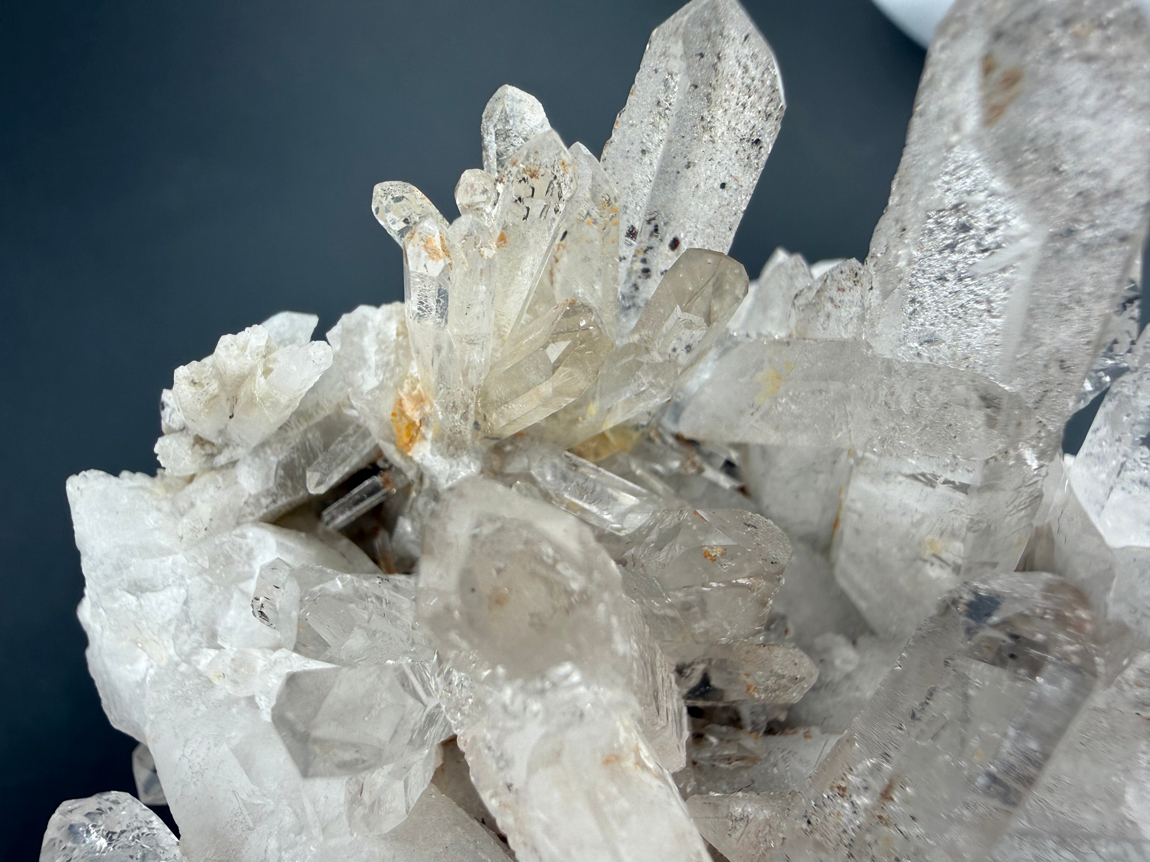 Quartz with Specular Hematite | Sculptural Hydrothermal Cluster | Inner Mongolia, China